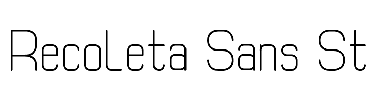 Recoleta-Sans-St  免费字体下载