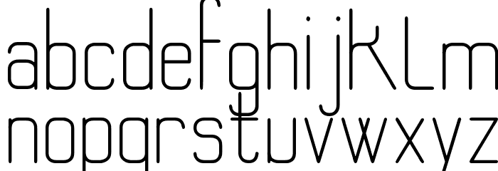 Recoleta-Sans-St Font LOWERCASE