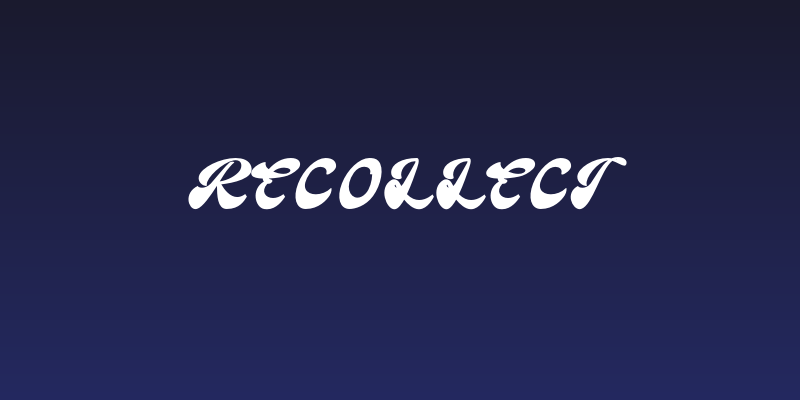 Recollect Social Header