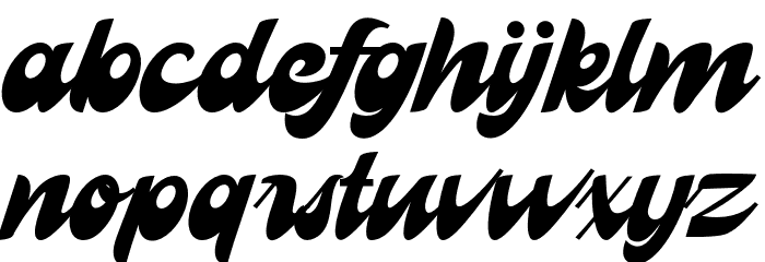 Recollect Font LOWERCASE