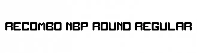 Recombo NBP Round Regular  les polices de caractères gratuit tlcharger