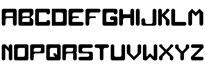 Recombo NBP Round Regular Font LOWERCASE