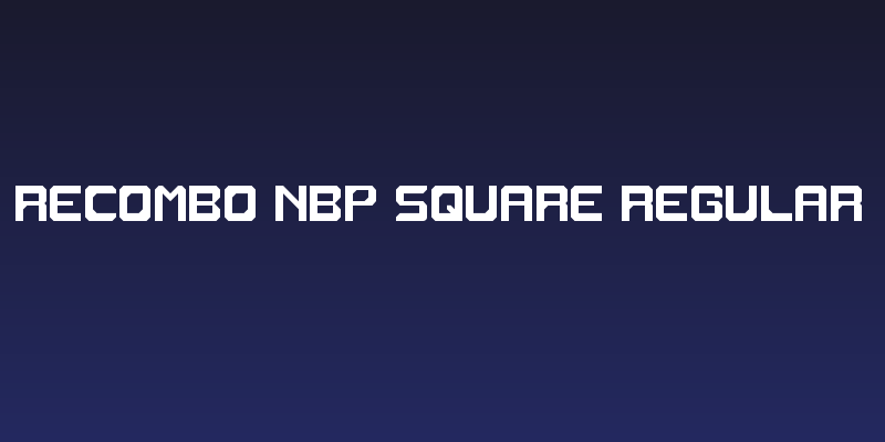 Recombo NBP Square Regular Social Header