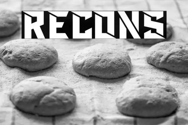 Recons Font examples