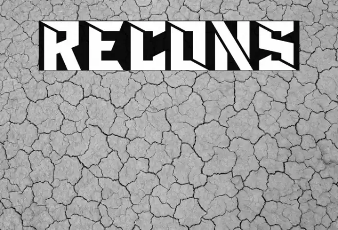 Recons Font examples