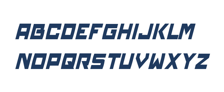 Reconstruct Condensed Italic Lowercase