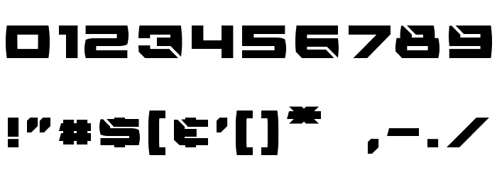 Reconstruct Font OTHER CHARS