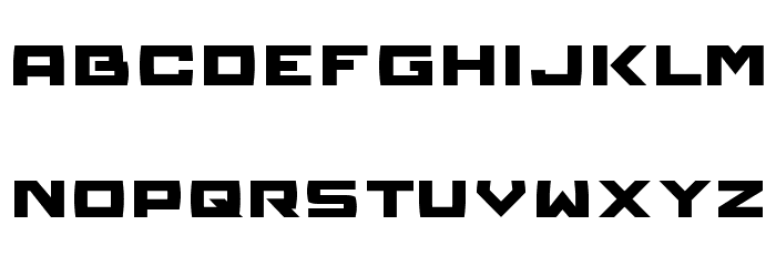 Reconstruct Font LOWERCASE