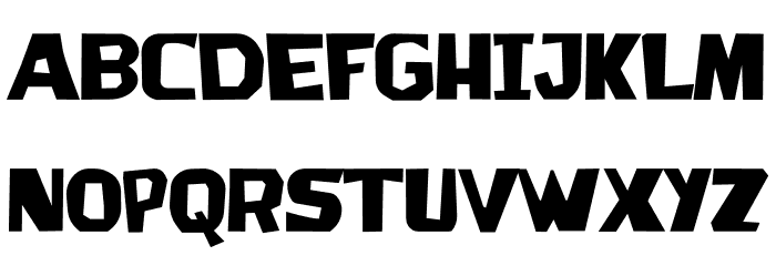 Record Man Font LOWERCASE