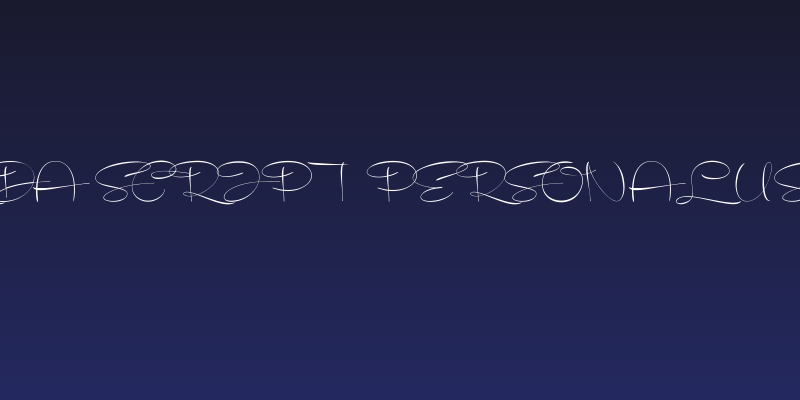 Recorda Script Personal Use Only Social Header