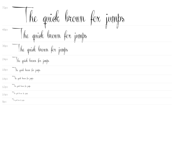 Recorda Script Personal Use Only Waterfall