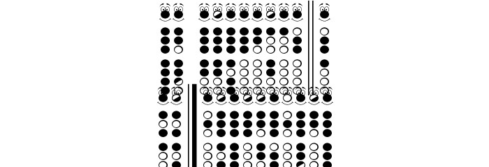 RecorderEye Font LOWERCASE