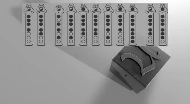 RecorderFaces Font examples