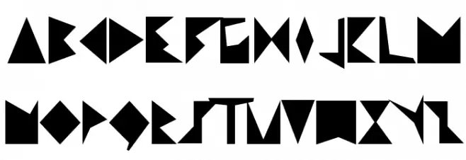 Recorte Schriftart Groß