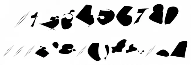 Recovery Oblique Font OTHER CHARS