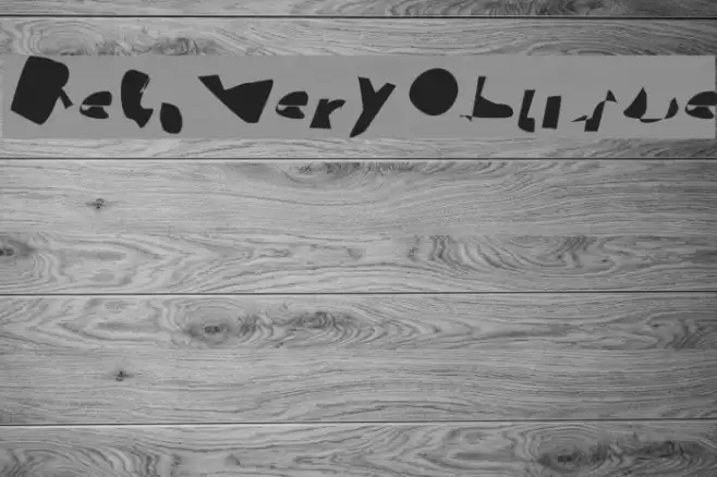 Recovery Oblique Font examples