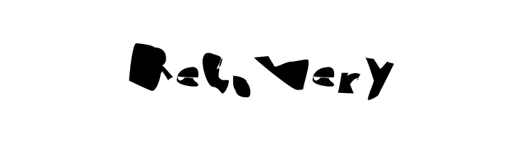 Recovery  フリーフォントのダウンロード