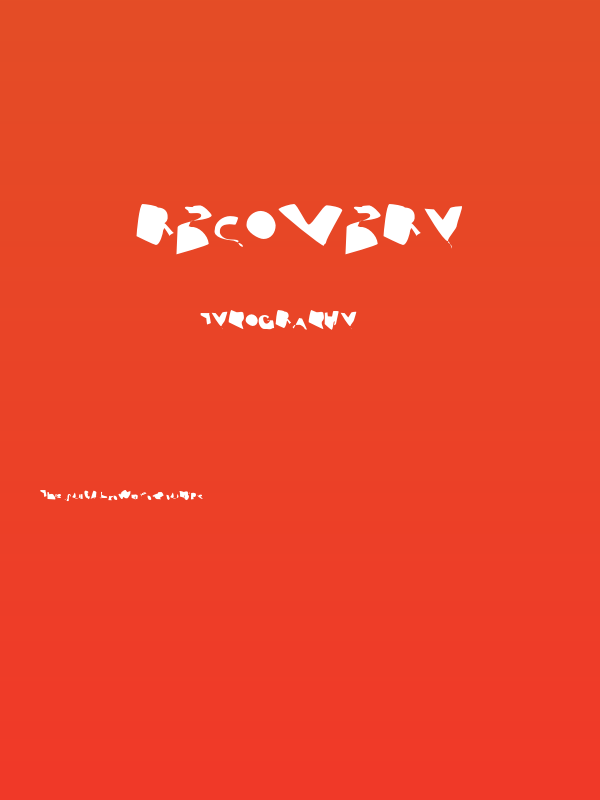 Recovery Poster