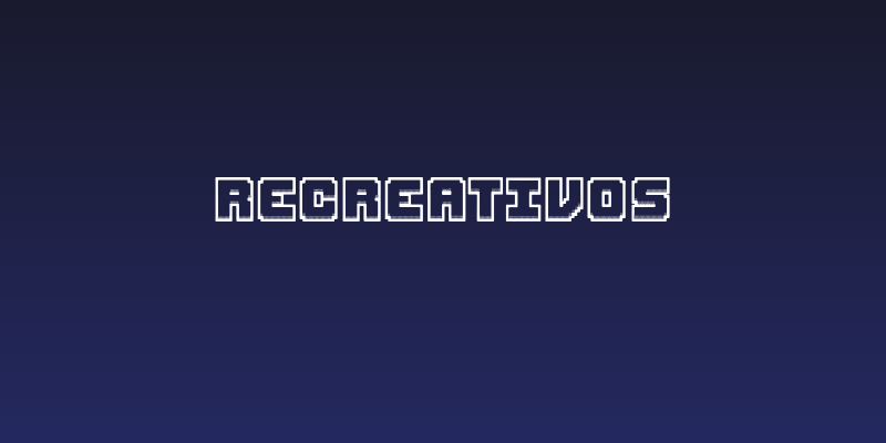 Recreativos Social Header