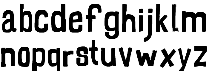 RectoFilled Font LOWERCASE