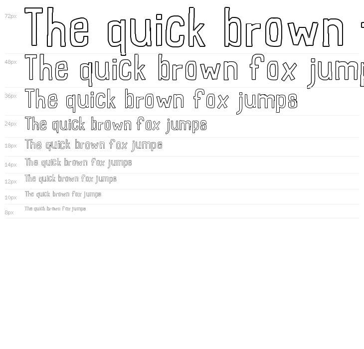 RectoOutline Waterfall