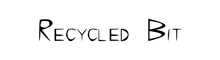 Recycled Bit  免费字体下载
