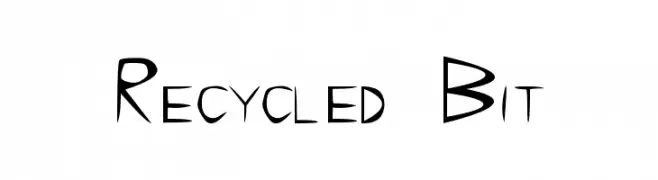 Recycled Bit  baixar fontes gratis
