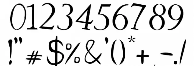 Recycled Bit Font OTHER CHARS