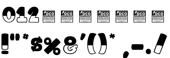 Red Bee_PersonalUseOnly Font OTHER CHARS