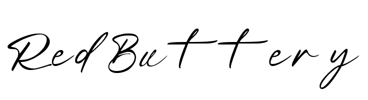 Red Buttery  免费字体下载