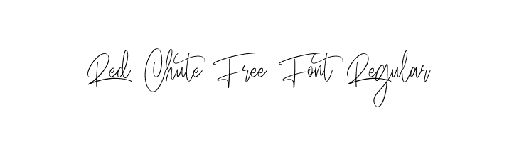 Red Chute Free Font Regular  Fuentes Gratis Descargar