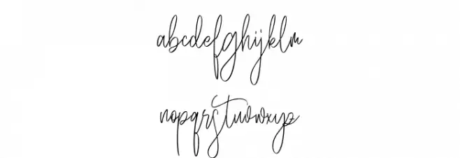 Red Chute Free Font Regular 字体 小写