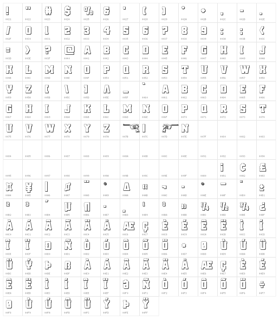 Red Delicious 3D Character Map