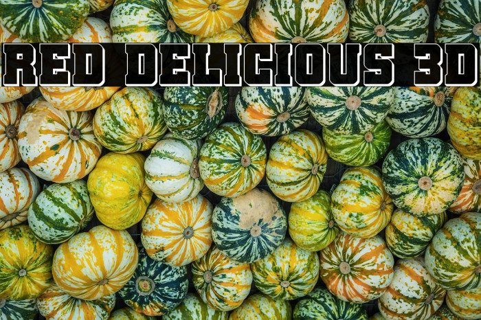 Red Delicious 3D Example 2