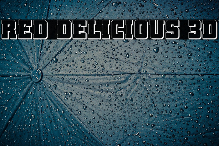 Red Delicious 3D Example 3