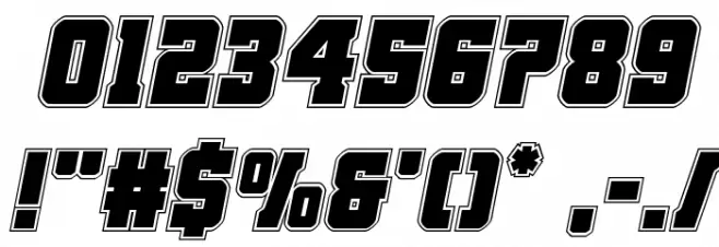 Red Delicious Academy Italic Font OTHER CHARS