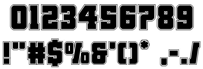 Red Delicious Academy Font OTHER CHARS