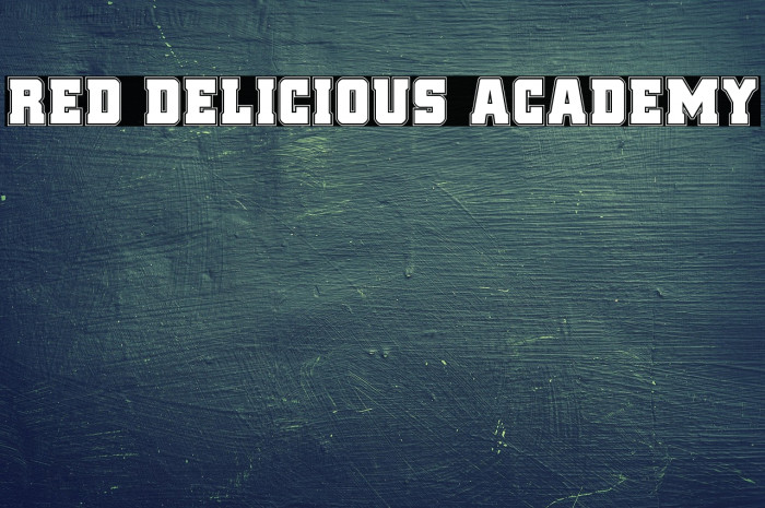 Red Delicious Academy Example 1