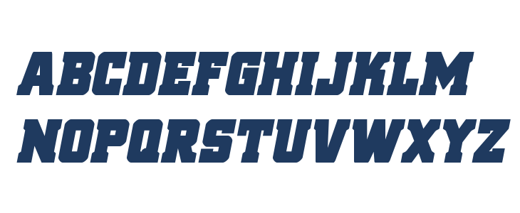 Red Delicious Bold Italic Lowercase