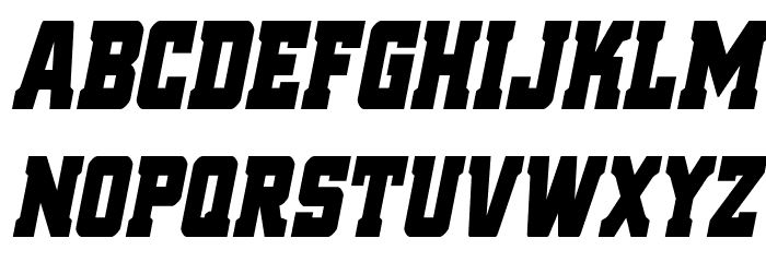 Red Delicious Condensed Italic Font LOWERCASE