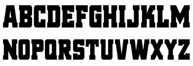 Red Delicious Condensed Font Litere mici