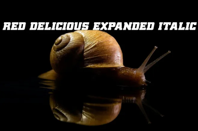 Red Delicious Expanded Italic Example 2