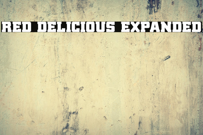 Red Delicious Expanded Example 3