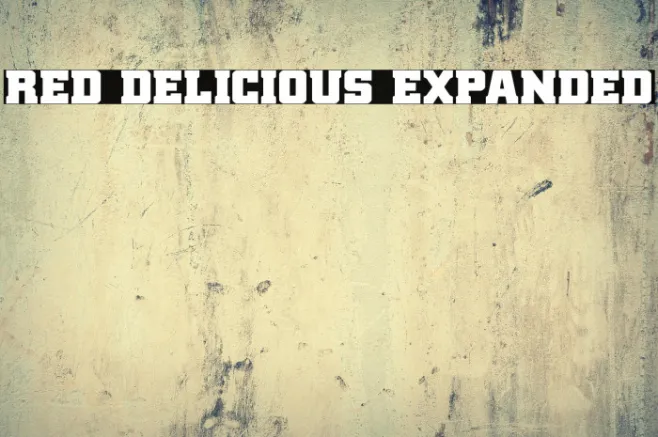 Red Delicious Expanded Example 3