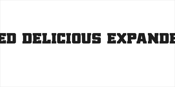 Red Delicious Expanded Logo