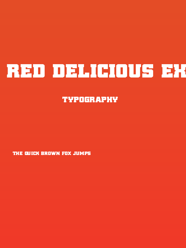 Red Delicious Expanded Poster