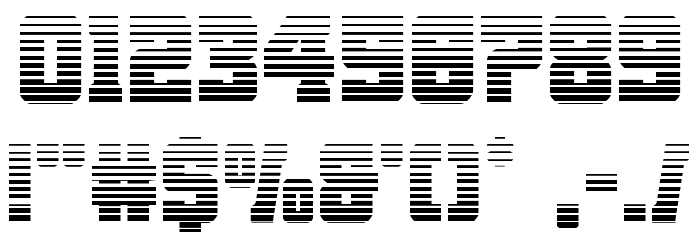 Red Delicious Gradient Font OTHER CHARS