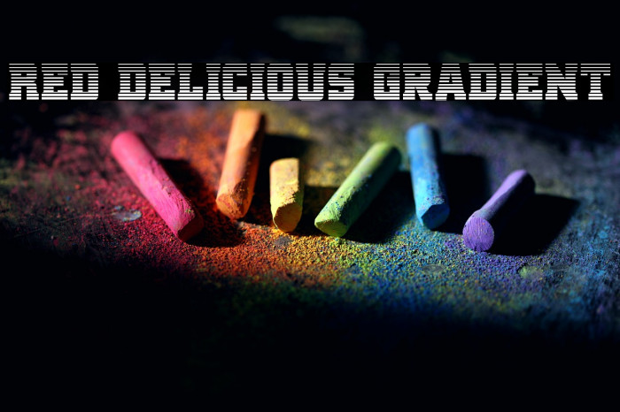 Red Delicious Gradient Example 1