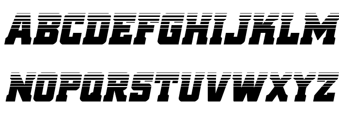 Red Delicious Halftone Italic Font LOWERCASE