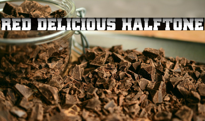 Red Delicious Halftone Example 1
